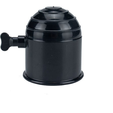 1 stk. anhængertræk kuglebeskyttelse, 50 mm universel trækkugle hætte trækkugle hætte dække anhængertræk kugle, sort