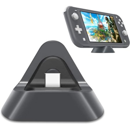 Laddningsställ Kompatibel med Nintendo Switch Lite och Switch, T