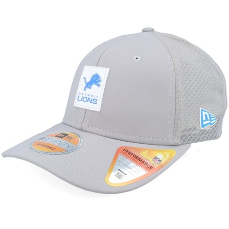 New Era - NFL Grigio trucker Cappellino - Detroit Lions NFL 25 9SEVENTY Grey Trucker @ Hatstore