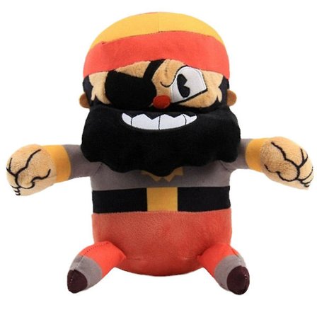 Cuphead Plysch Plysch Doll Toys Mugman Puphead King Dice Devil Soft -1
