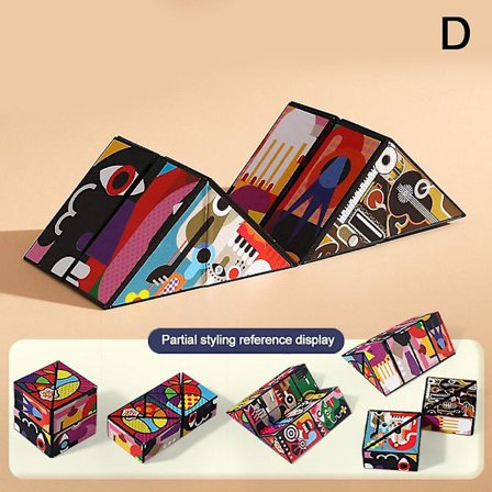 Infinity 3D Stereoskopisk Magisk Kub, Inspirera Barns Kreativitet, Tidiga Leksaker, Utmärkt Gåva Till Barn (LGL)