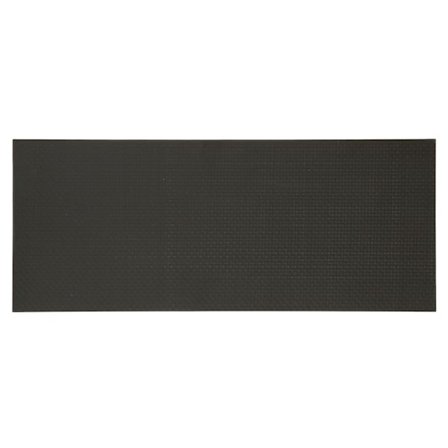 3K mat kolfiberplade Twillvævet kulfiberplade til gør-det-selv håndværk CNC-gravering 100x250x1,0 mm / 3,9x9,8x0,04in