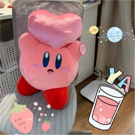 40*45cm Kawaii Sanrios pehmolelu Kuromi My Melody Kirby Anime-nukke Lelut Pehmeä täytetty pehmolelu Syntymäpäivälahja lapsille [DB Kirby-8