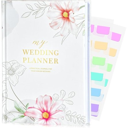Bryllups-planleggingsbok og -organisator 192 sider Bryllupsgaver til nyforlovede par Bryllups-planleggere med indeksfane-sjekklister