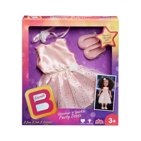 Bfriends glitterkjole