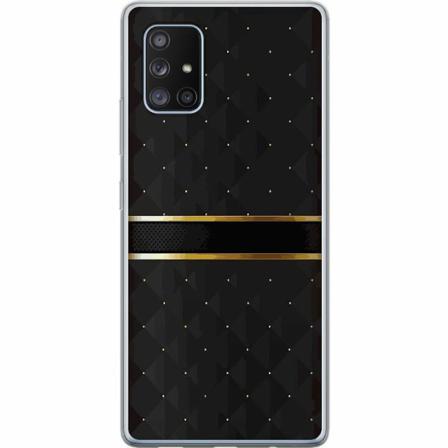 Samsung Galaxy A71 5g Mjukt Skal - Golden Stripes