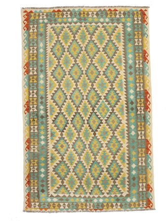 Kilim Afghan Old Style Tappeto 193X300 Lana