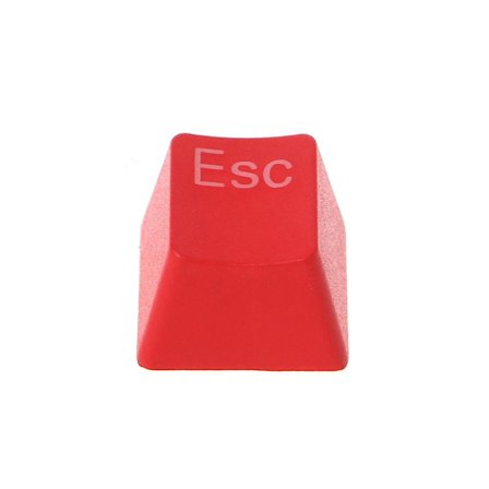 Højkvalitets R4 Keycap OEM Profil Dip Dye Sub PBT ESC Røde Keycaps[D]