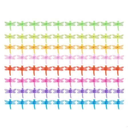 80 stk. Øyenstikker Plante Klype Orkide Klype Plante Orkide Støtte Klype Blomster