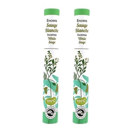 Vit salvia rökelse 60 pinnar à 30 min