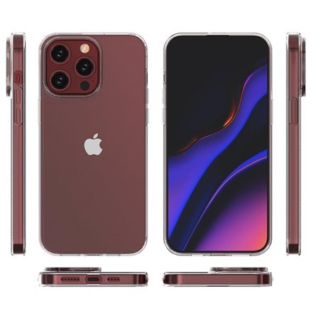 iPhone 15 Pro Max-fodral från Ultra Clear-serien i transparent färg