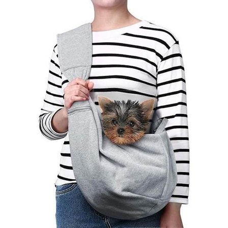 ING Hundebærer, Med Sikkerhedsspænde, Justerbar Skulderrem, Kæledyrsbærer, Skulderhundetaske, Katte Rejsetaske, Kæledyrs Rejsetaske, Hundetaske op til