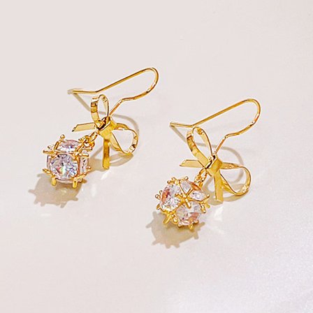 Små minimalistiska örhängen örhängen för kvinnor tidvatten sova utan