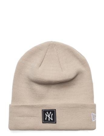Team Cuff Beanie Neyyan Accessories Headwear Beanies Beige New Era