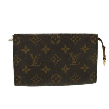 Louis Vuitton Vintage, Pre-owned Canvas pouches Bruin, Dames, Maat:ONE Size,leer