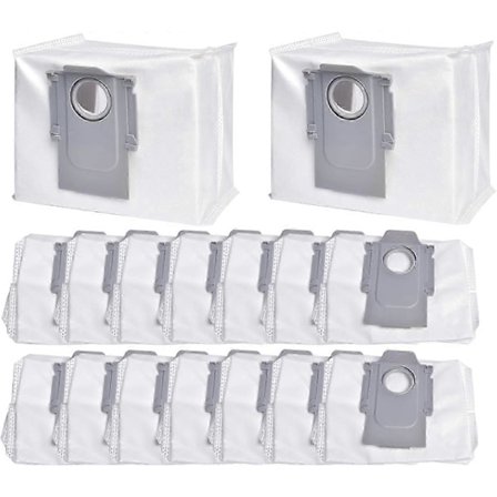 INF Roborock Støvsugerposer til Roborock S8, S8+, S8 Pro Ultra, S7 MaxV Ultra, S7 Pro Ultra, Q7+, Q7 Max+ 14-pak