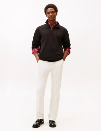 Tommy Hilfiger Essential Intechno 1/4 Zip - Black - M