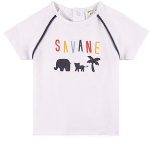 Carrément Beau White Graphic T-shirt 2 Years - Tops - 2 years - White