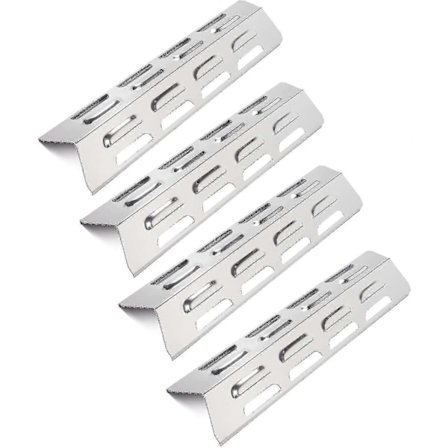 Udendørs Grill Grill 4 stk. Gasgrill Rustfri Stål Varmeplade (FMY)