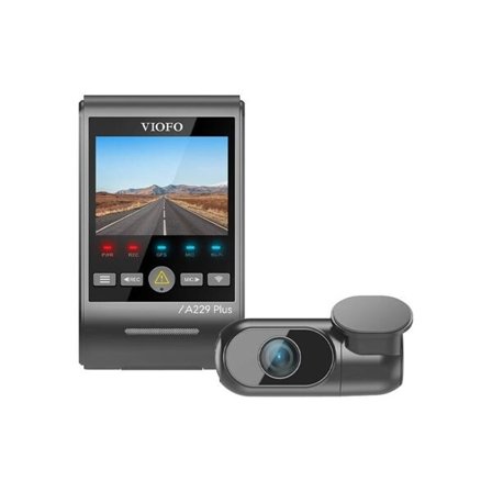 Viofo A229 Plus 2CH Dashcam 2K + 2K med WiFi GPS