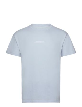 Anf Mens Graphics T-shirts Short-sleeved Blå Abercrombie & Fitch*Betinget Tilbud