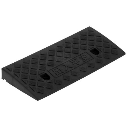 Terskelrampe for døråpninger, bærbar rampe med sklisikker overflate og sammenlåsende design, kraftig rampe for hjemmegarasje, lasterampe og 