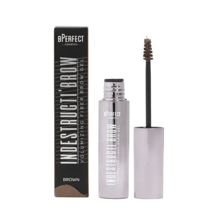 BPERFECT Indestructi'Brow - Brow Fiber Gel Mascara Brown 8ml - Gel e mascara sopracciglia
