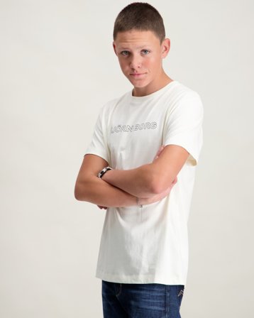 Björn Borg BORG ESSENTIAL 3 T-SHIRT Wit T-shirts Jongens - Kids Brand Store