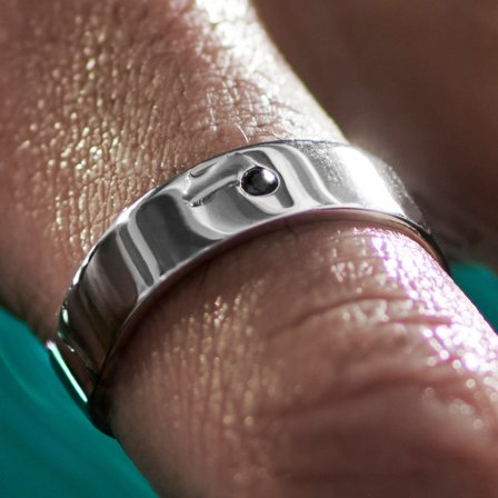 Adrian | Black Zirconia 925 Sterling Silver Ring for Men - Rings with stones