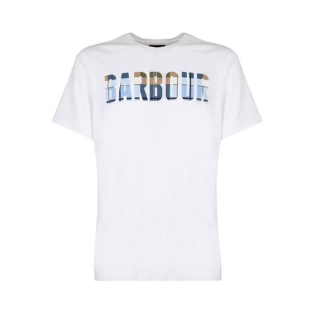 Barbour T-shirt Hvid, Herre T-shirts
