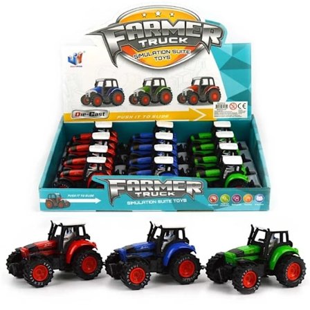 Leksaker Leksaksbilar Bil cars bilar 61132 Traktor Traktor 10cm