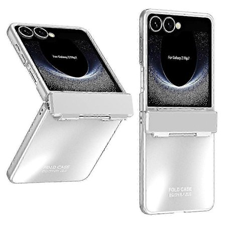 Kompatibel med Samsung Galaxy Z Flip7 5g Deksel Elektroplettering Hard PC Beskyttende Telefondeksel Sz