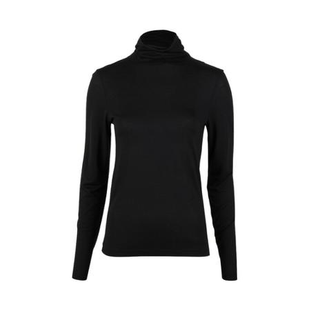 Stenströms Brielle Roll Neck Sort, Dame Rullekraver