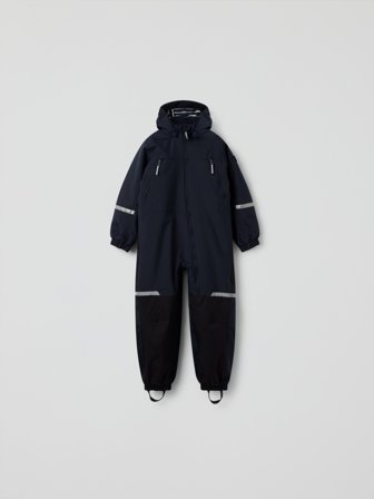 Polarn O. Pyret - Waterproof, lined puddle suit - 98 - Childrenswear - blue