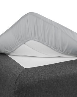 Dra på lakan spjälsäng 60x120 cm Ljusgrå - Borganäs of Sweden