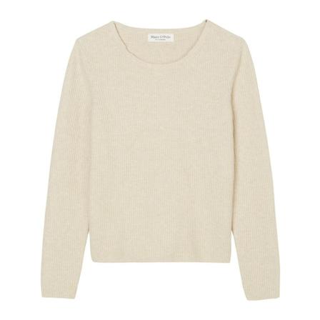 Marc O'Polo Knitted crewneck jumper, slim fit inbo, Dame Striktrøjer