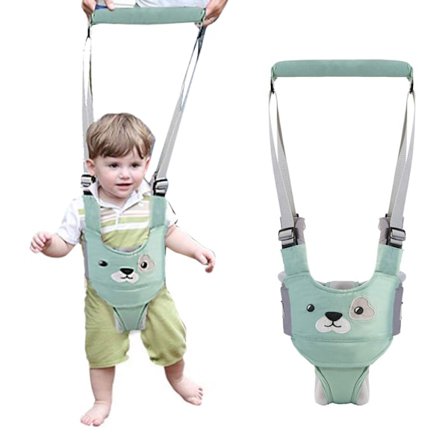 Håndholdt Baby Gåsele Walker Assistent Belte Barn Læring Gå Støtte Trener Verktøy