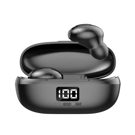 Bluetooth-hörlurar - TD - Bluetooth 5.0 - Bulleravskärning - IPX5 - Digital visning