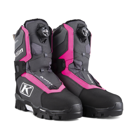 Schneestiefel Klim Aurora GTX BOA Schwarz/Knockout Pink 37,5