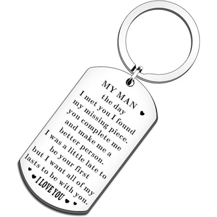 Valentinsdag Gaver Mand Nøgleringe Kærester Jubilæum