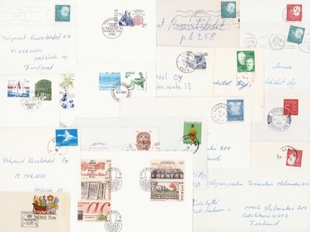 Sverige - Dubletpakke med kuverter