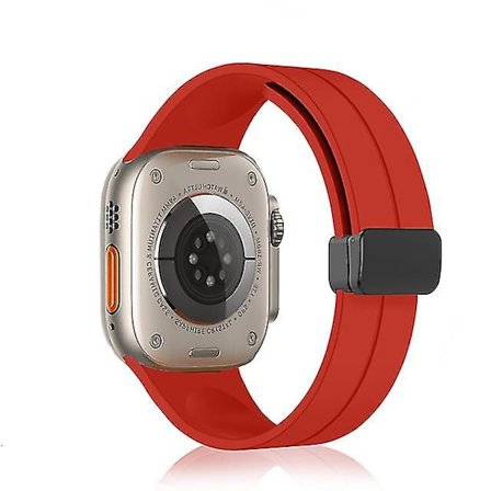 Armband för Apple Watch 42mm 44mm 45mm 49mm Silikonarmband Kompatibel med Apple Watch 8 6 7 5 SE 3 2