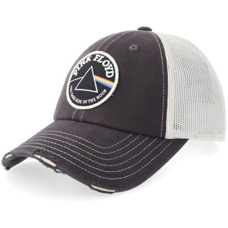 American Needle - Pink Floyd Orville Stone/Black Trucker Trucker Black Cap - @ Hatstore