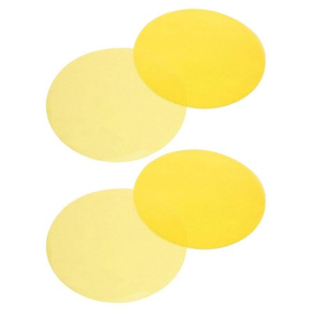 10 st Gel Ljusfilter: Gula Färgade Gelark - Färgskiftande Filmer Runda - Varm Ton Korrigeringsöverlägg - Fotostudio Filter För L[D]