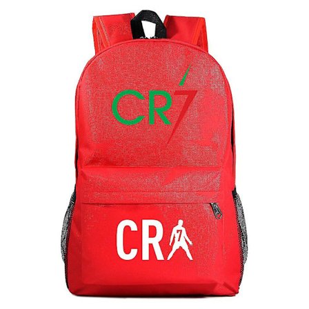 Cristiano Ronaldo Cr7 Ryggsäckar För Pojkar Och Flickor - Tecknad Barnryggsäck För Skola, Resor, Rucksack - Axelväska Med Stor Kapacitet