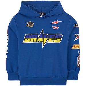 Kids - Diesel Surf The Web Blue Sgirhood-Astars Hoodie 10 Years - Jumpers and knitwear - 10 years - Blue