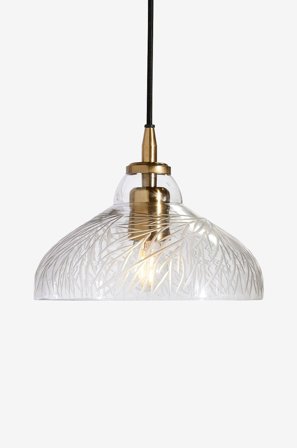 PR Home - Loftlampe Maple 23 cm - Transparent - Loftpendler - Fra Homeroom