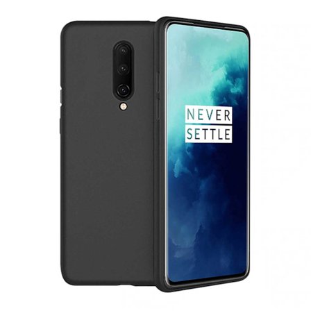 Tynn svart OnePlus 8 Mobil Shell Case Shell