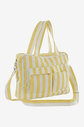 Jotex - Wickeltasche Gelb/Weiß - LENI - Kaufe Babynester bei Jotex