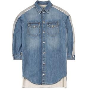 MM6 Maison Margiela Blue T-Shirt Dress 14 Years - Dresses - 14 years - Blue - Mädchen